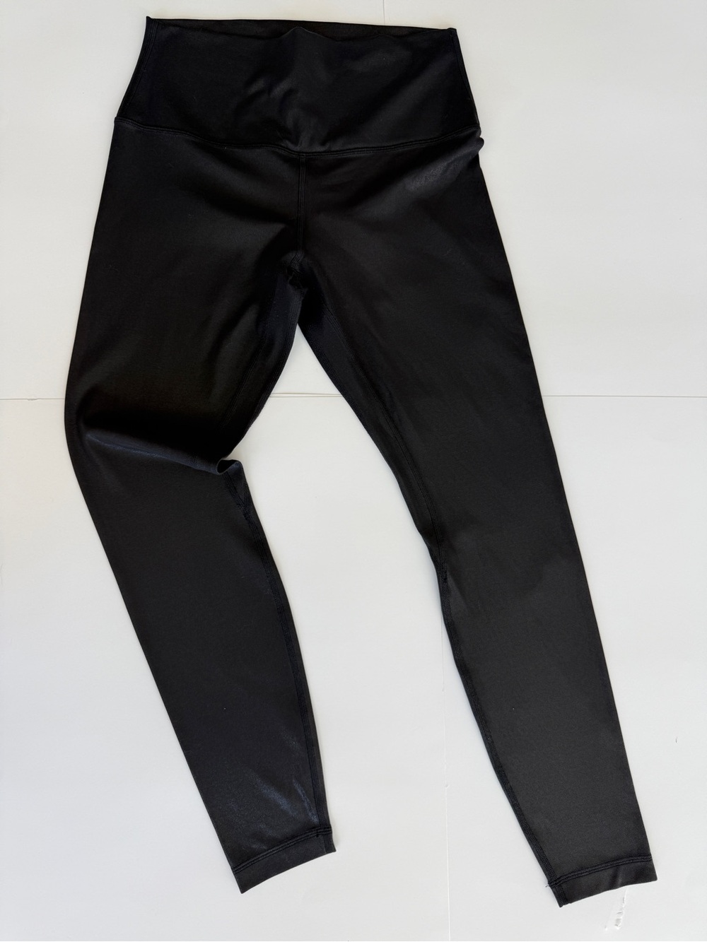 Lululemon Align High-Rise Pant Shine Foil Black Gold Size 8 LW5FG6S